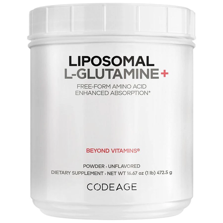 商品Codeage|L-Glutamine Powder 5000 mg Supplement,价格¥446,第1张图片