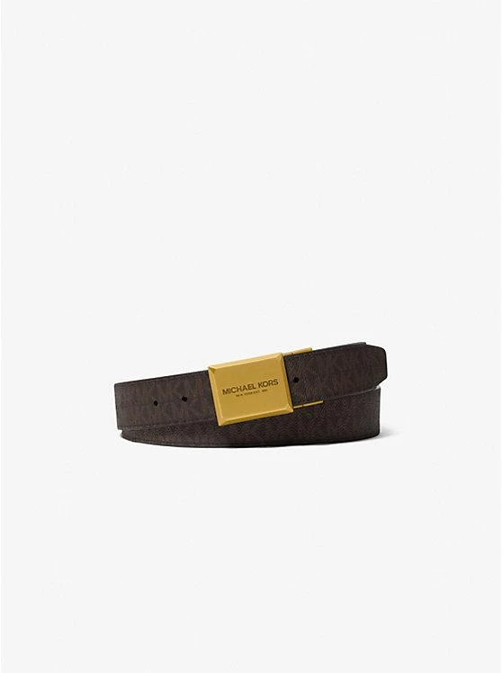 商品Michael Kors|Reversible Logo and Leather Belt,价格¥443,第1张图片