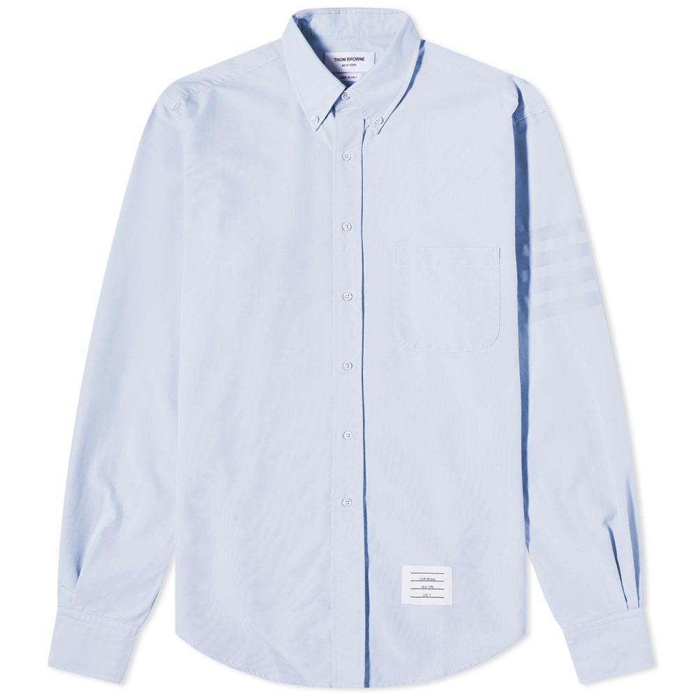 商品Thom Browne|Thom Browne 4 Bar Button Down Oxford Shirt,价格¥3499,第1张图片