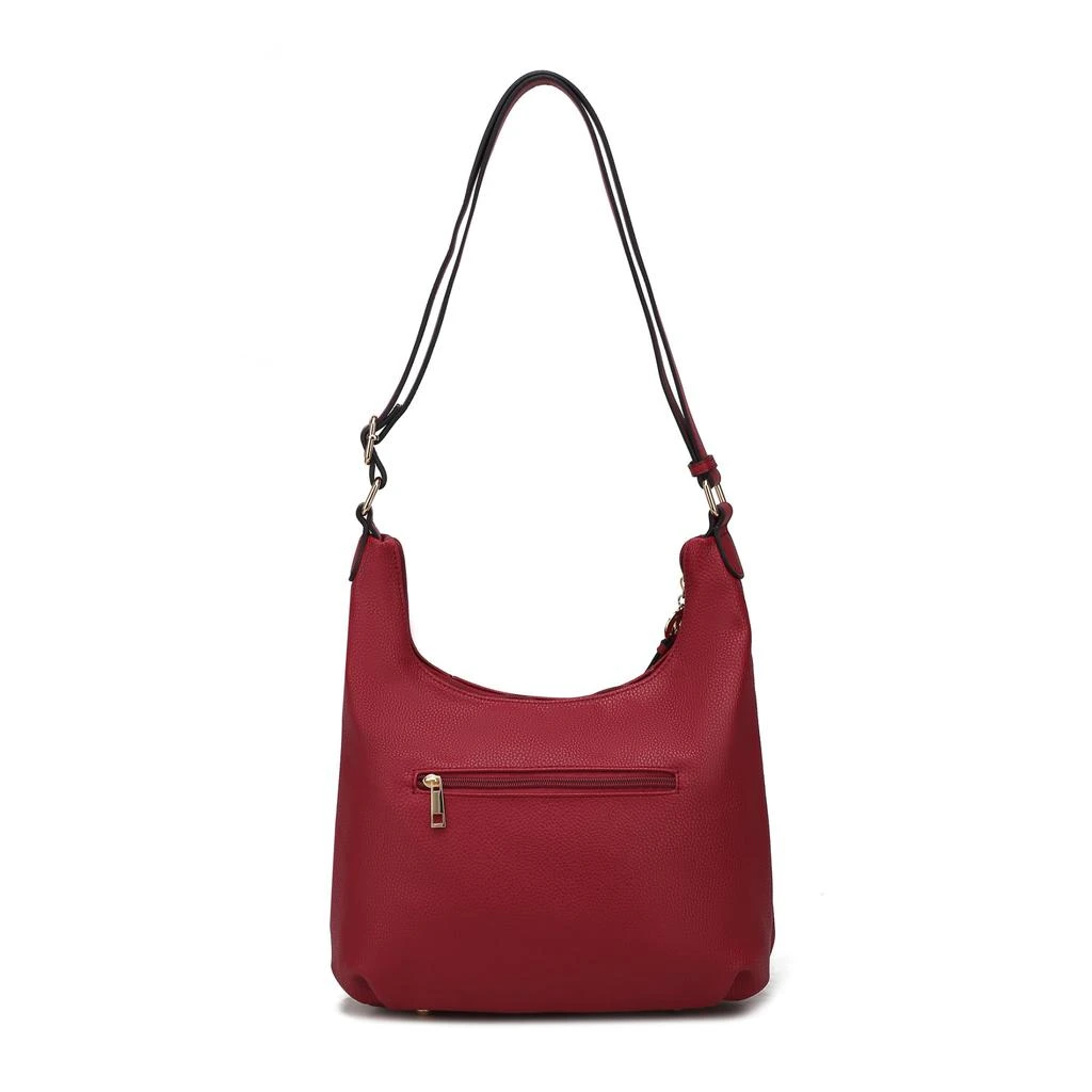 商品MKF Collection By Mia K.|Lavinia Vegan Leather Women’s Shoulder Bag,价格¥467,第3张图片详细描述