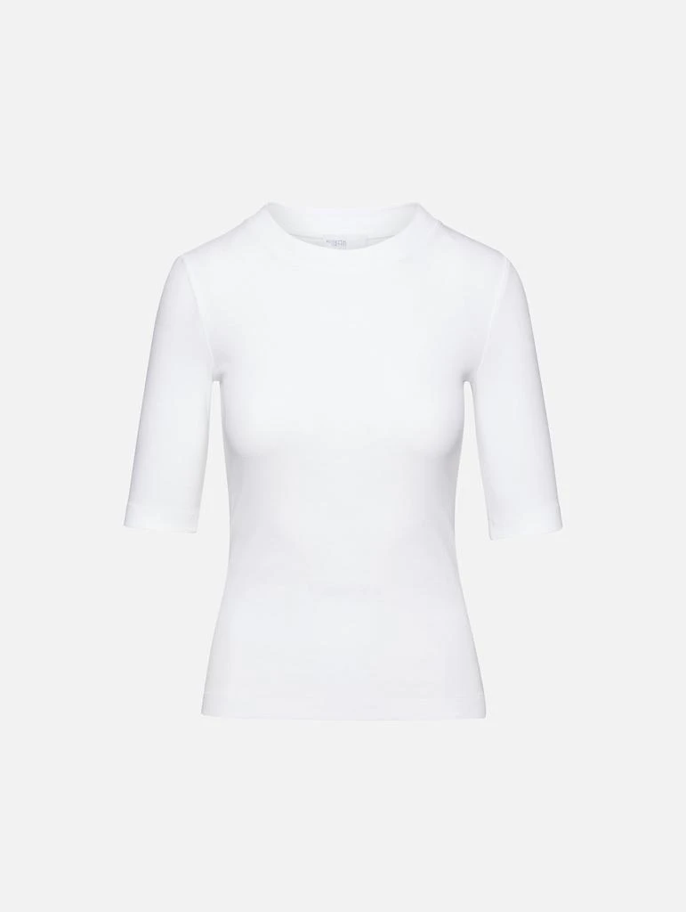 商品ROSETTA GETTY|Cropped Sleeve T-Shirt,价格¥2483,第5张图片详细描述