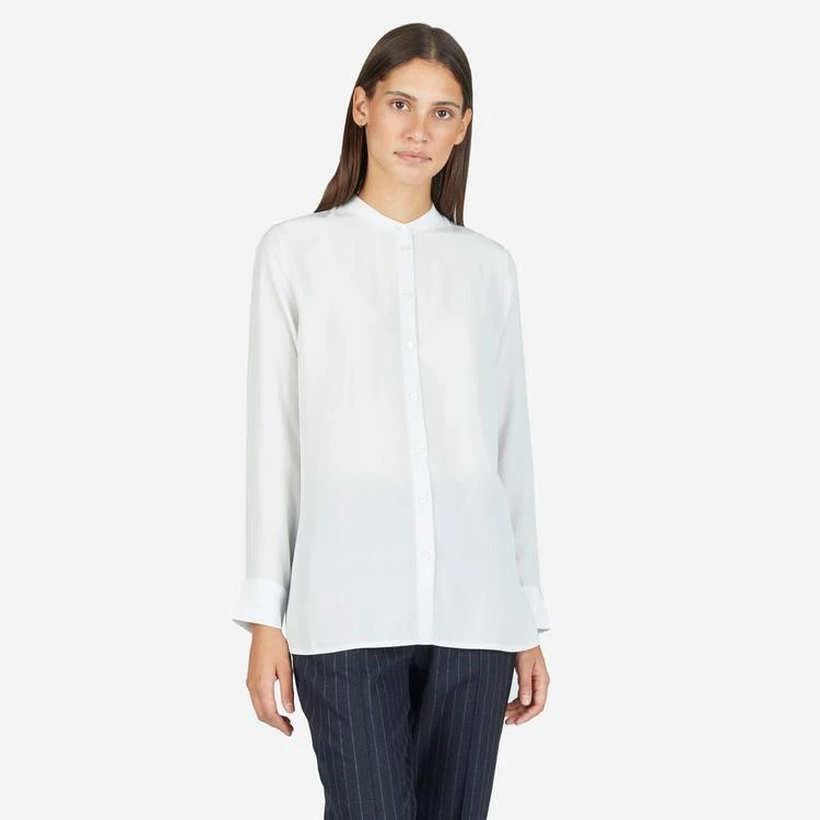 商品Everlane|真丝无领衬衫,价格¥582,第1张图片
