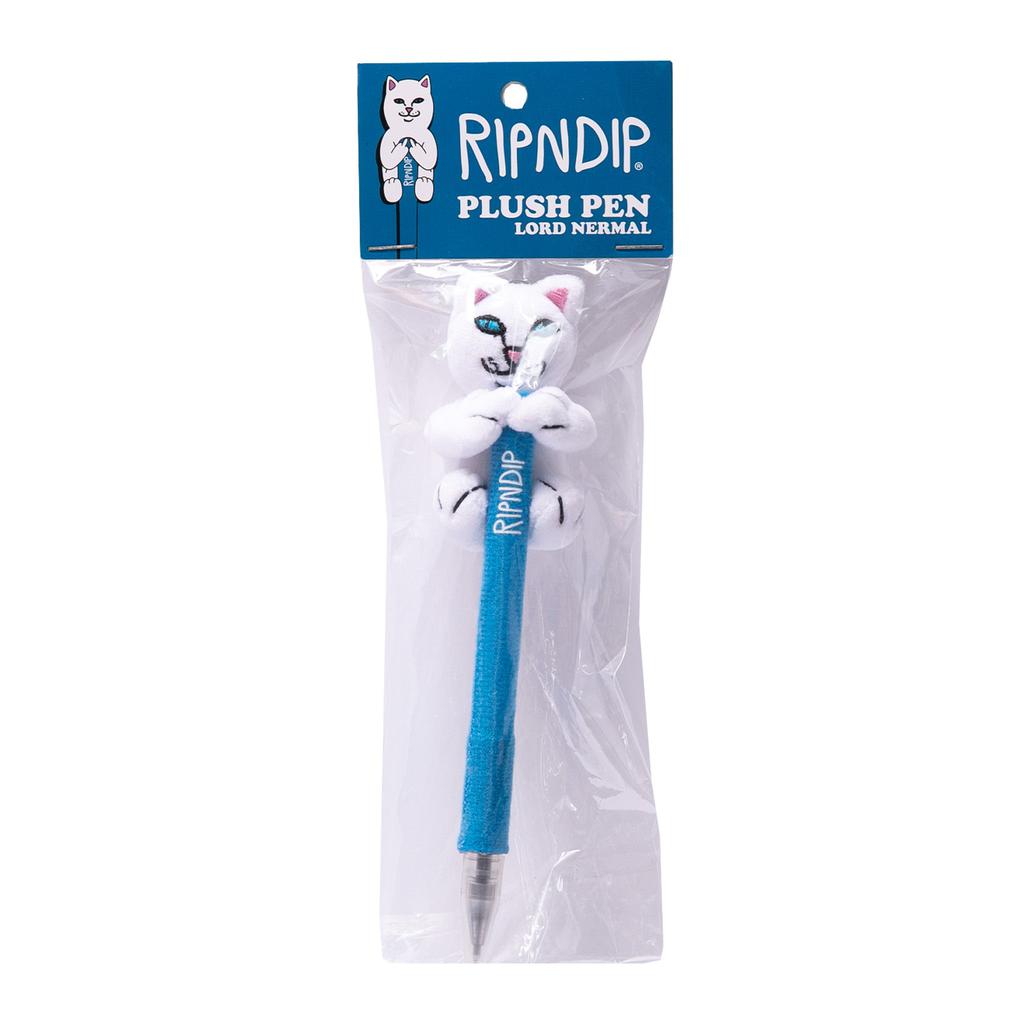 RIPNDIP小饰品|Lord Nermal Plush Pen (White) 价格¥136 | 别样海外购