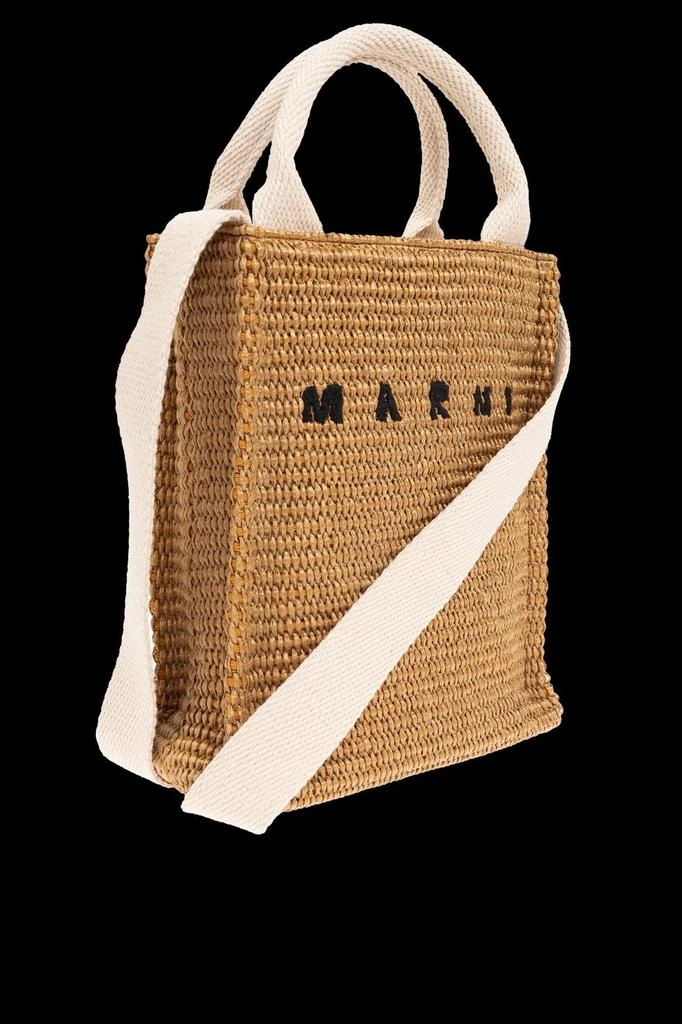 商品Marni|Marni Logo Embroidered Shoulder Bag,价格¥2940,第3张图片详细描述