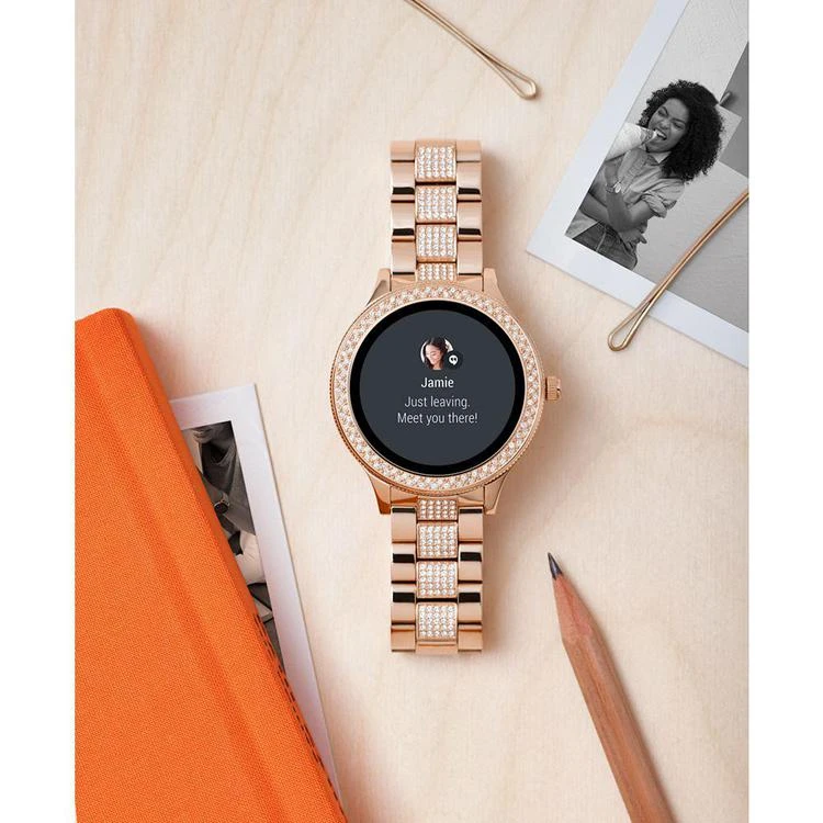 Q Women's Venture Gen 3 Rose Gold-Tone Stainless Steel Touchscreen Smart Watch 42mm 商品