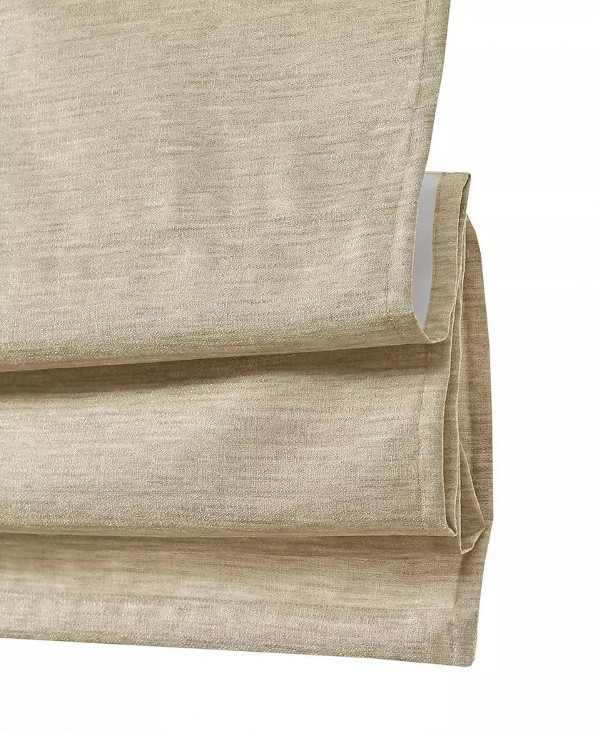 Como Cordless Thermal Room Darkening Faux-Silk Roman Shade, 64" x  31" 商品