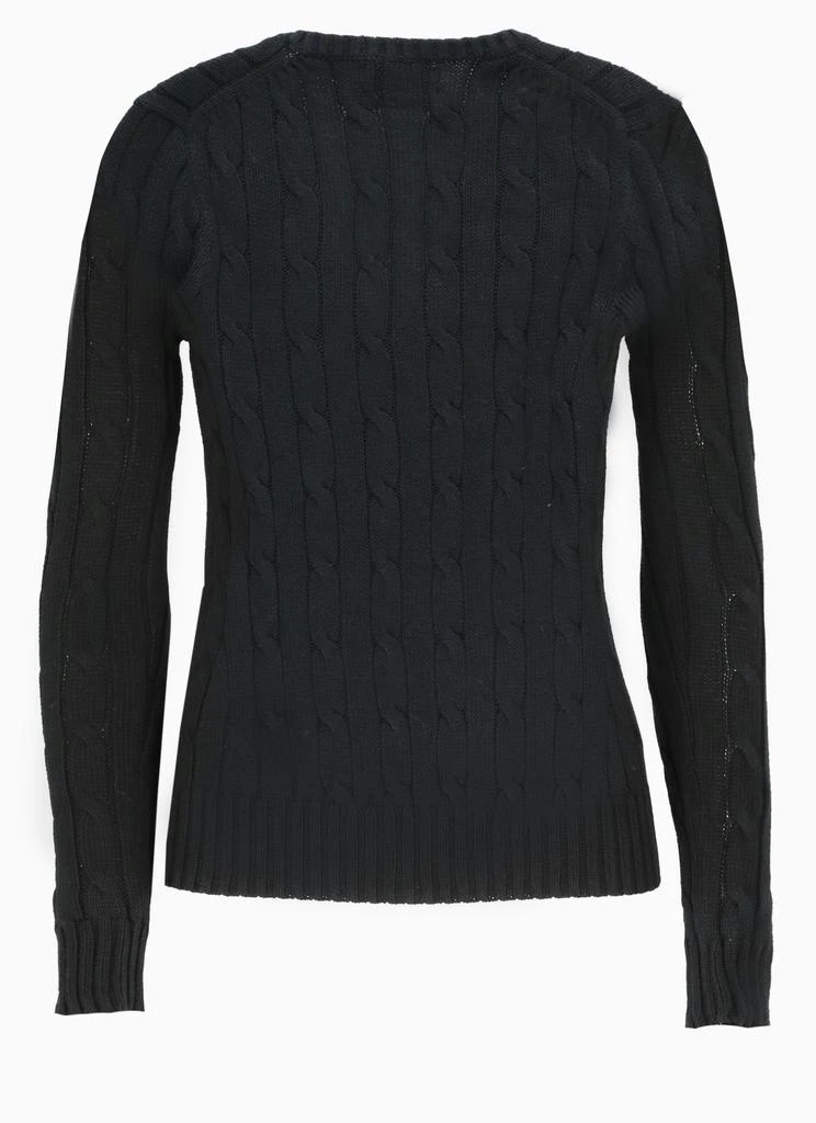 商品Ralph Lauren|Polo Ralph Lauren Kimberly Cable-Knitted V-Neck Jumper,价格¥1440,第2张图片详细描述