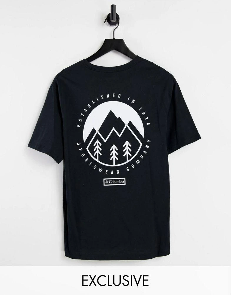 商品Columbia|Columbia Tillamook t-shirt in black Exclusive at ASOS,价格¥136,第1张图片