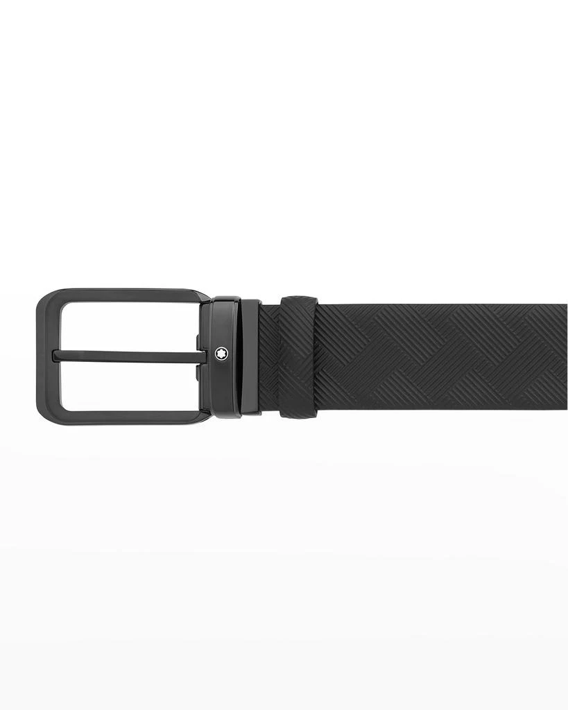 商品MontBlanc|Men's Black 35mm Reversible Belt,价格¥3206,第3张图片详细描述