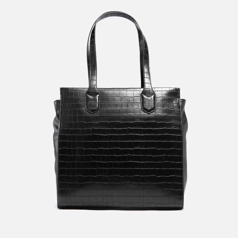 商品Mario Valentino|Valentino Satai Croc Effect Tote Bag,价格¥634,第2张图片详细描述