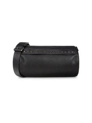商品Valentino|Rockstud Leather Barrel Bag,价格¥4321,第1张图片
