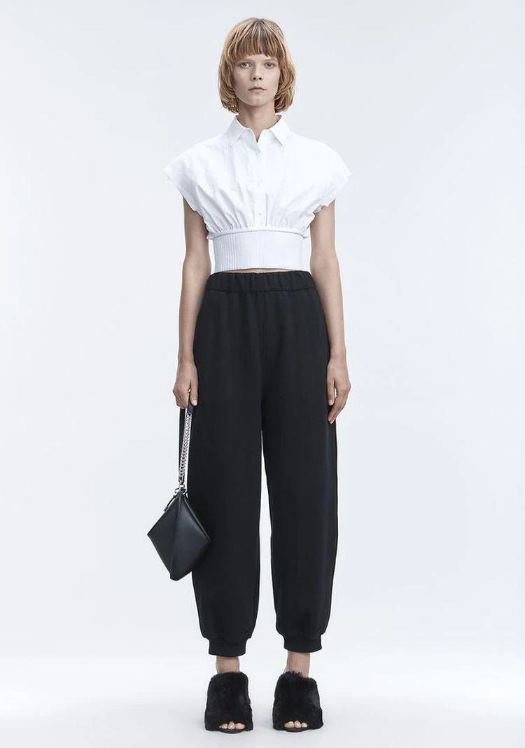 商品Alexander Wang|WASHED POPLIN TOP ,价格¥753,第1张图片