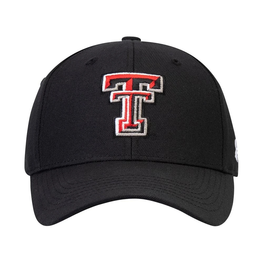 商品Under Armour|Men's Black Texas Tech Red Raiders Classic Structured Adjustable Hat,价格¥141,第2张图片详细描述