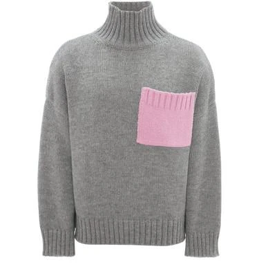 商品JW Anderson|Patch Pocket Turtleneck Jumper,价格¥5742,第3张图片详细描述