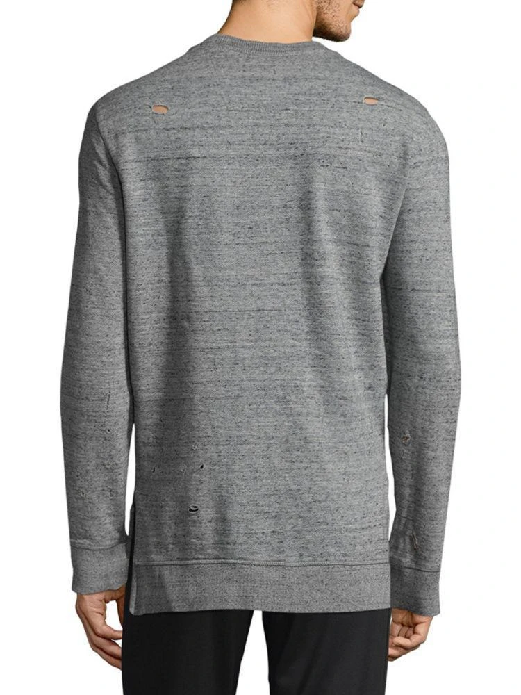 商品Calvin Klein|Distressed Cotton Sweatshirt,价格¥157,第2张图片详细描述