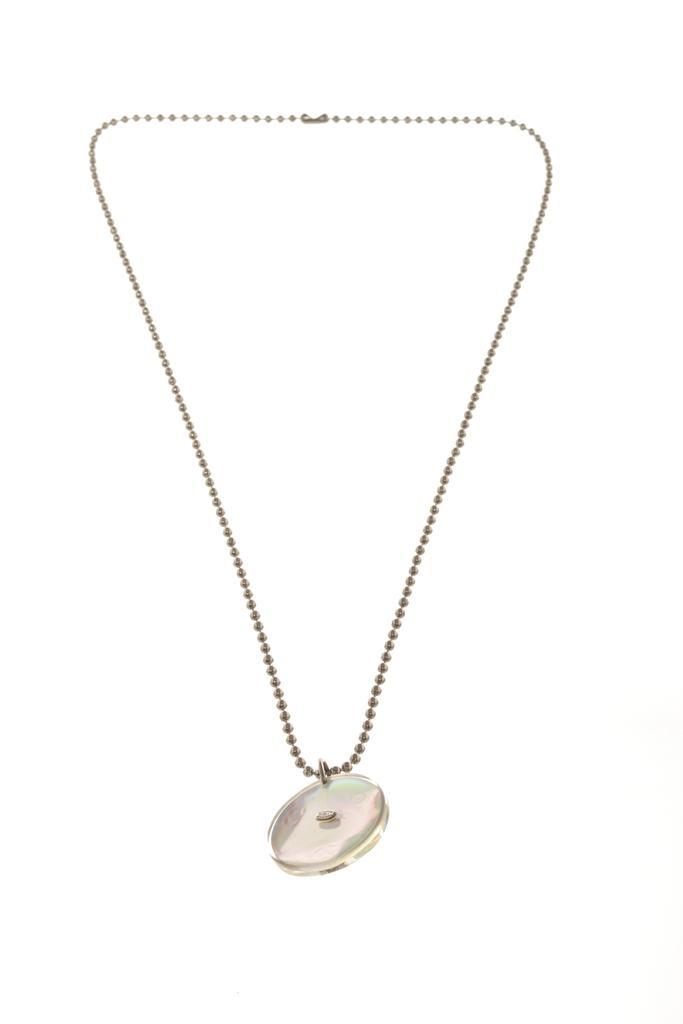 商品[二手商品] Chanel|Chanel Iridescent CC Gem Necklace,价格¥6404,第4张图片详细描述