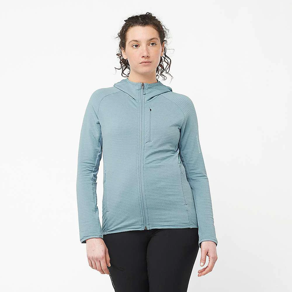 商品Salomon|Women's Essential LT Warm Full Zip HD Jacket,价格¥369,第2张图片详细描述