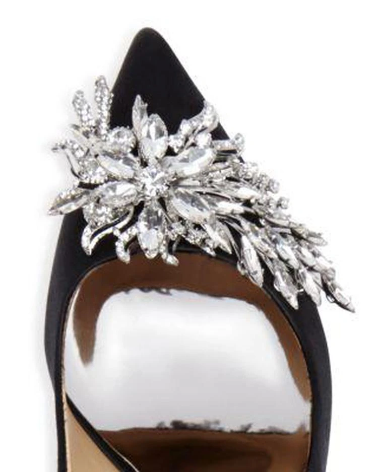商品Badgley Mischka|缎面钻饰高跟鞋,价格¥981,第5张图片详细描述