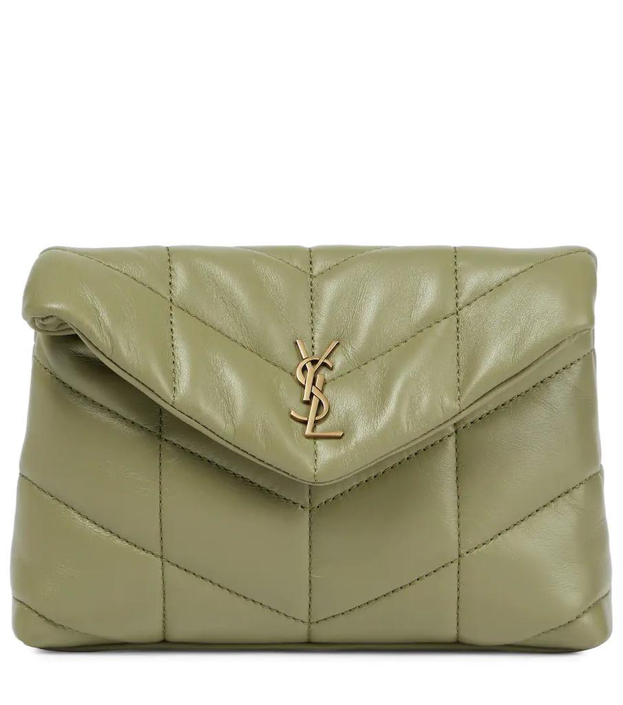 商品Yves Saint Laurent|Puffer Small leather clutch,价格¥5938,第1张图片