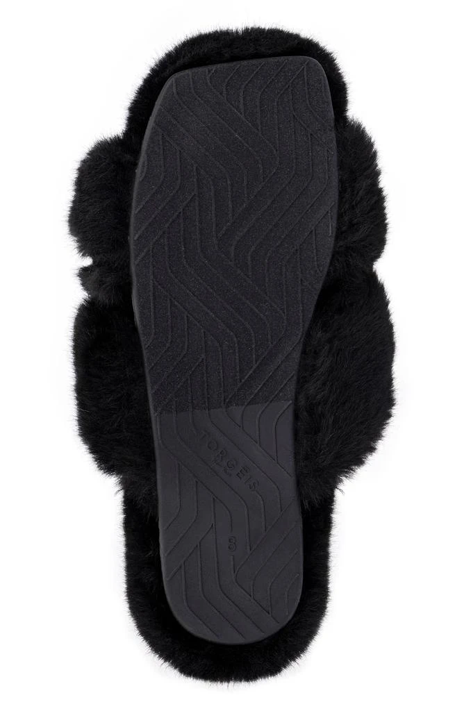 商品TORGEIS|Luna Faux Fur Slipper,价格¥243,第5张图片详细描述
