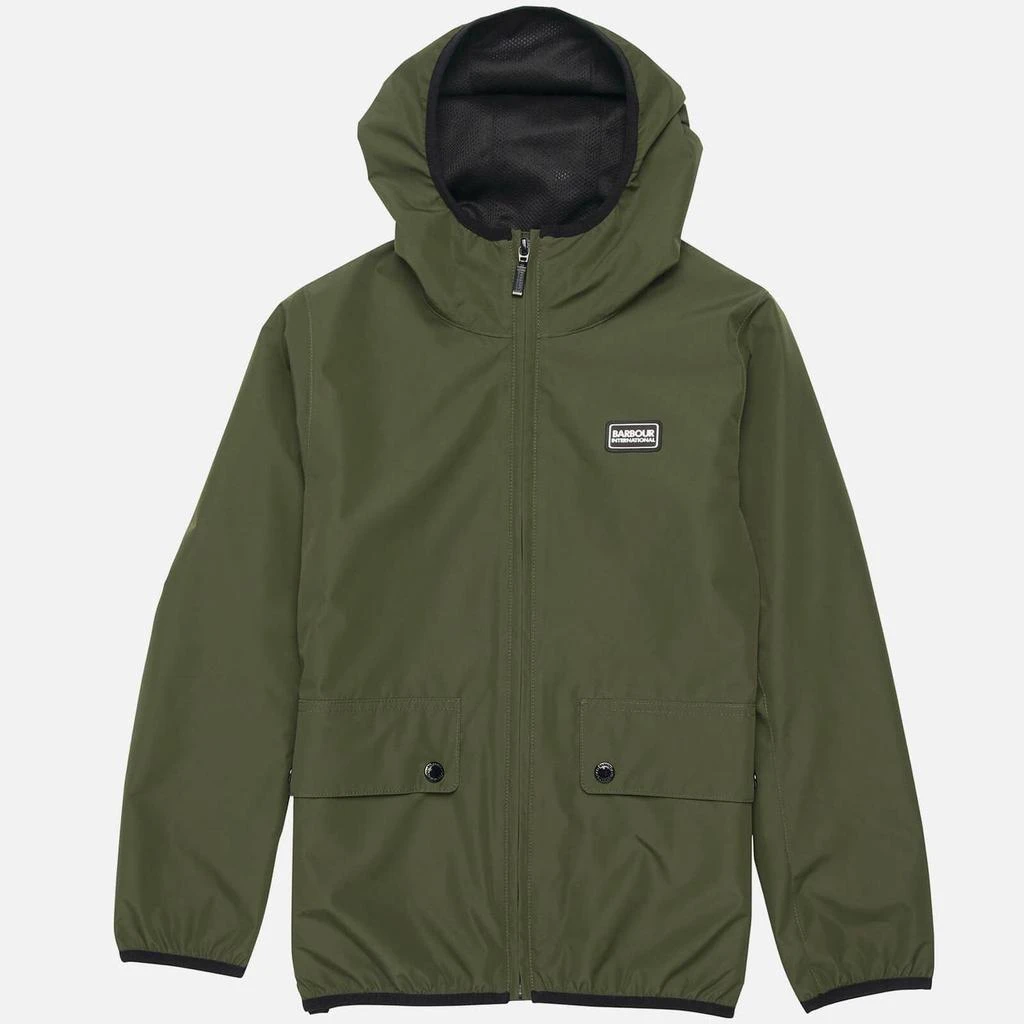 Barbour International Boys' Kenetic Showerproof Jacket - Forest 商品