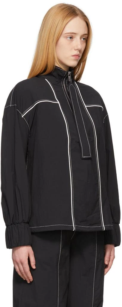 商品Ganni|Black Crêpe Jacket,价格¥1279,第2张图片详细描述