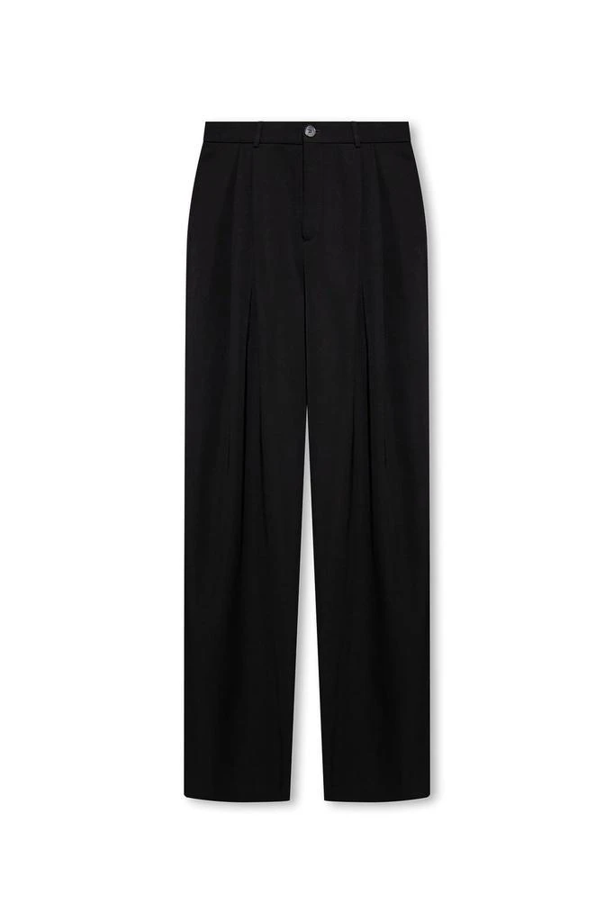 商品Yves Saint Laurent|Saint Laurent Wide Leg Pleated Trousers,价格¥7175,第1张图片