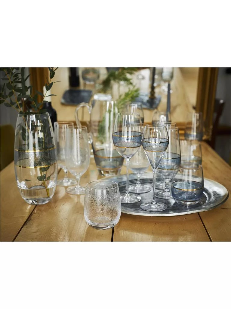 商品Michael Wainwright|Panthera Indigo 2-Piece Prosecco Glass Set,价格¥603,第4张图片详细描述