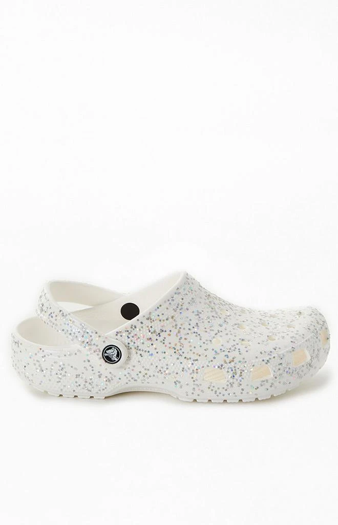 商品Crocs|Women's Classic Starry Glitter Clogs,价格¥413,第1张图片