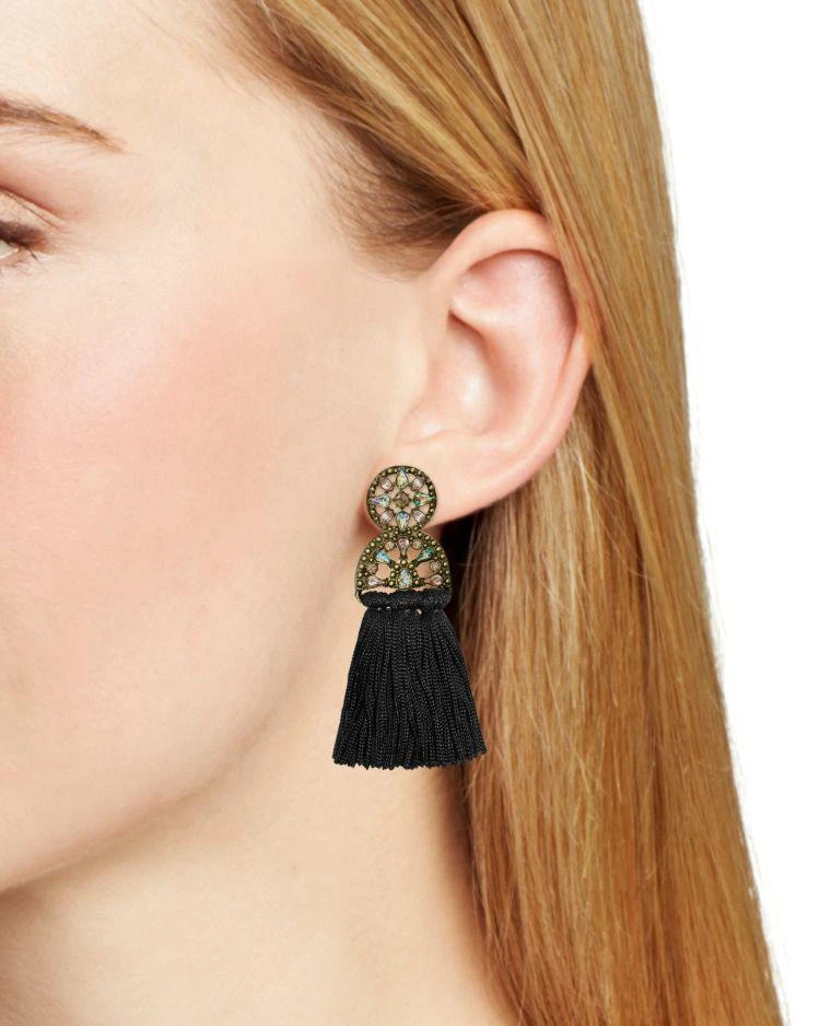 商品BAUBLEBAR|Pisa Tassel Drop Earrings,价格¥125,第2张图片详细描述