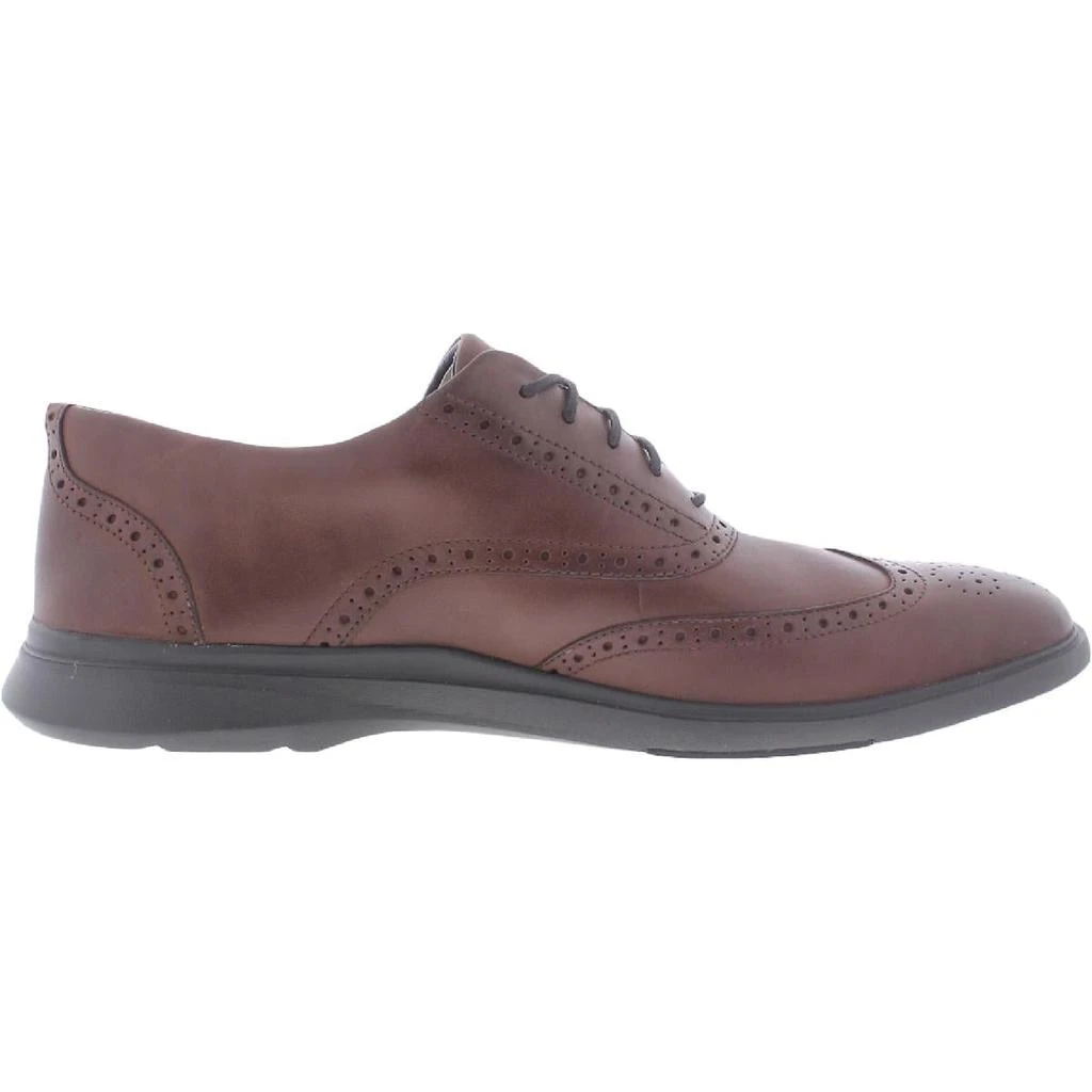 商品Clarks|Clarks Mens Un Lipari Ave Leather Lace Up Oxfords,价格¥198,第2张图片详细描述