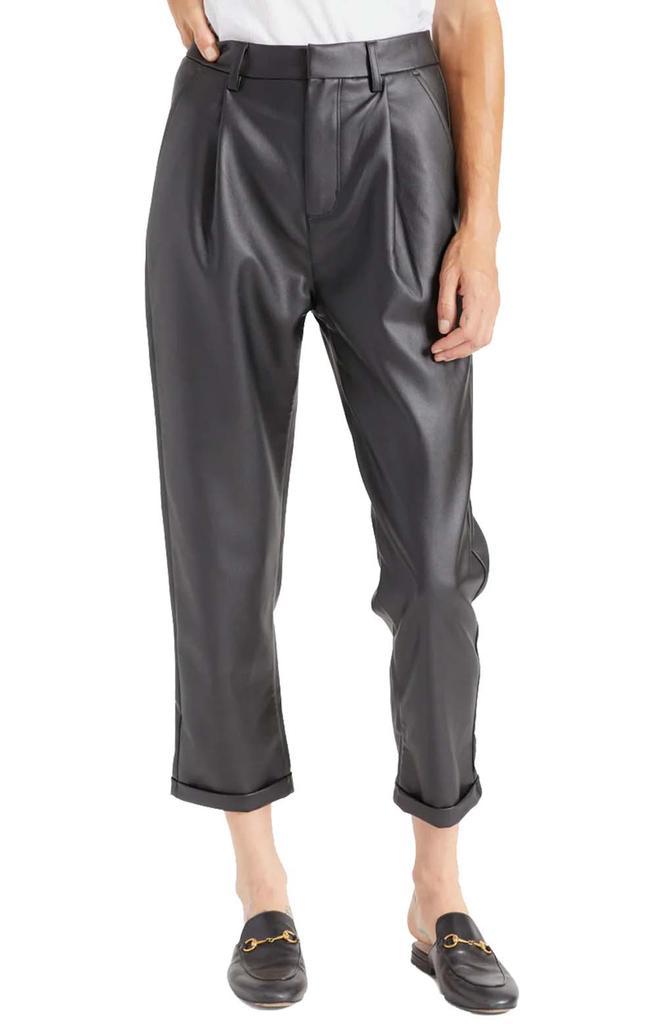 商品Brixton|Aberdeen Leather Trouser Pant - Black,价格¥659,第1张图片