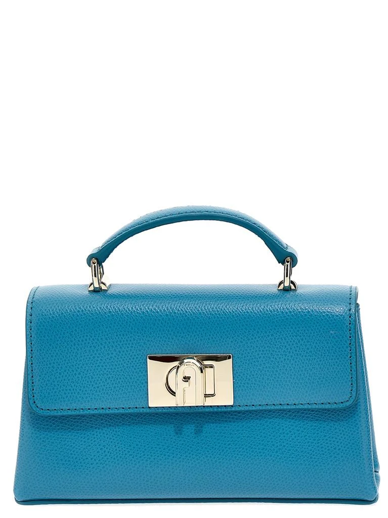 商品Furla|1927 Mini Handbag Hand Bags Blue,价格¥1232,第1张图片