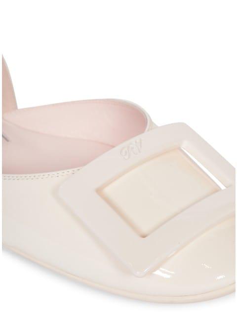 Patent Leather D'Orsay Ballerina Flats商品第6张图片规格展示