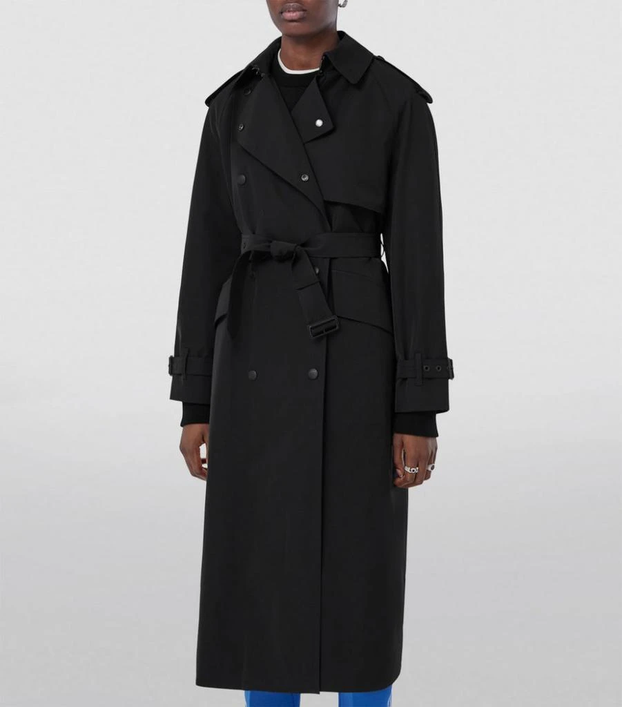 商品Burberry|Technical Twill Trench Coat,价格¥30786,第3张图片详细描述