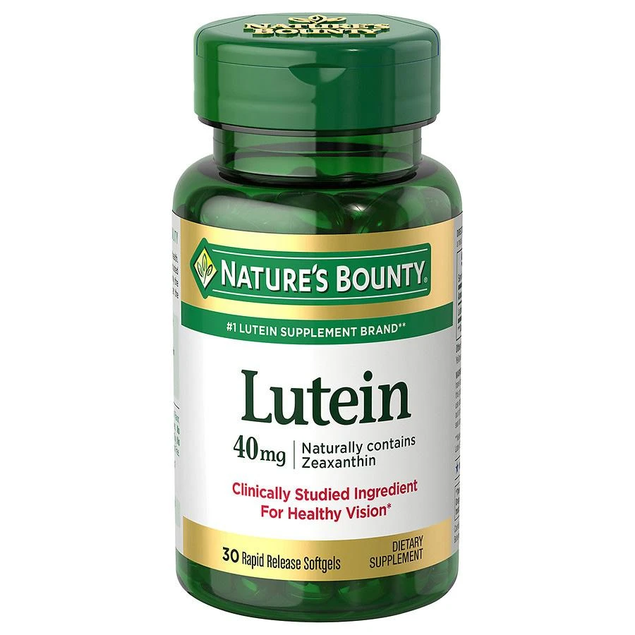 商品Nature's Bounty|Lutein Softgels 40 mg,价格¥226,第1张图片