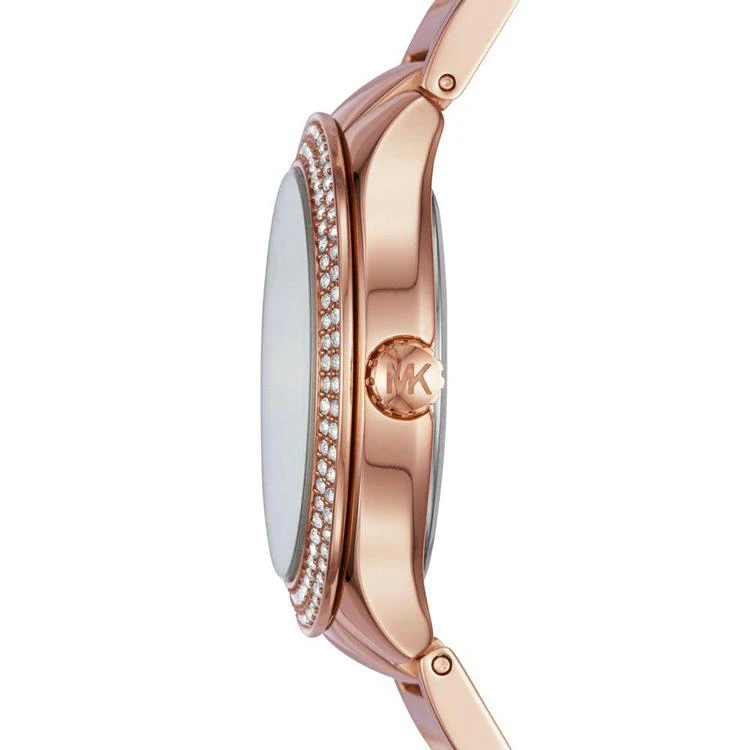 商品Michael Kors|Women's Mini Kerry Rose Gold-Tone Stainless Steel Bracelet Watch 33mm,价格¥1234,第2张图片详细描述