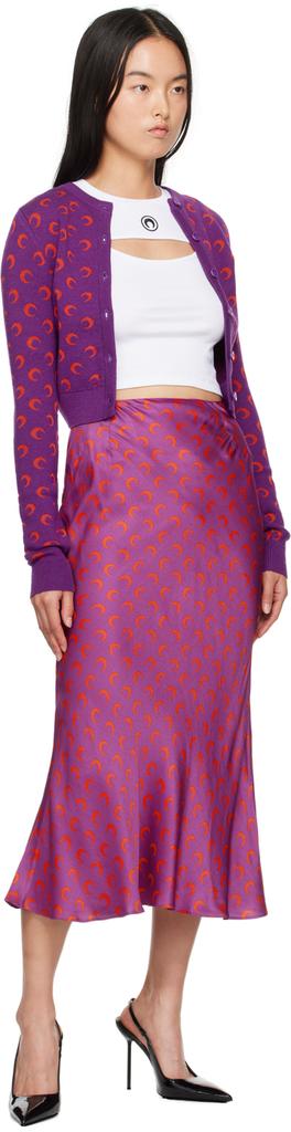 Purple Moon Jacquard Cardigan – On Sale Now with Up to 10