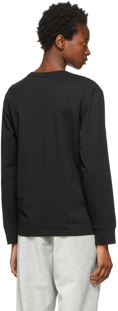 商品Alexander Wang|Black Puff Logo Long Sleeve T-Shirt,价格¥740,第3张图片详细描述