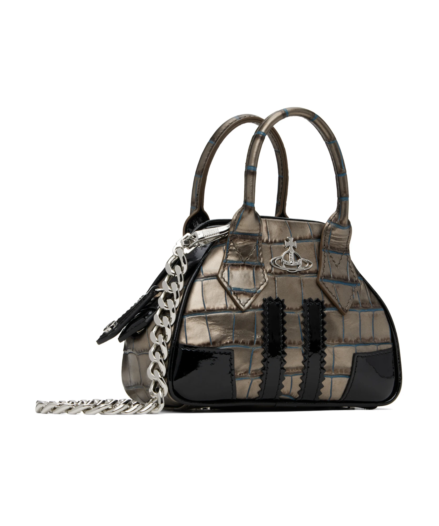 商品【商品预售7天】 Vivienne Westwood|Vivienne Westwood 女士斜挎包 5C010009WL00A2D405 花色,价格¥2962,第3张图片详细描述