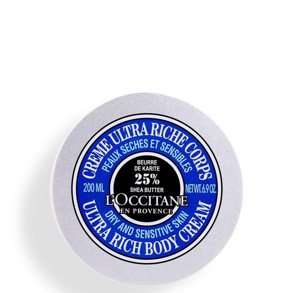 L'Occitane Shea Butter Ultra Rich Body Cream 6.9oz商品第4张图片规格展示