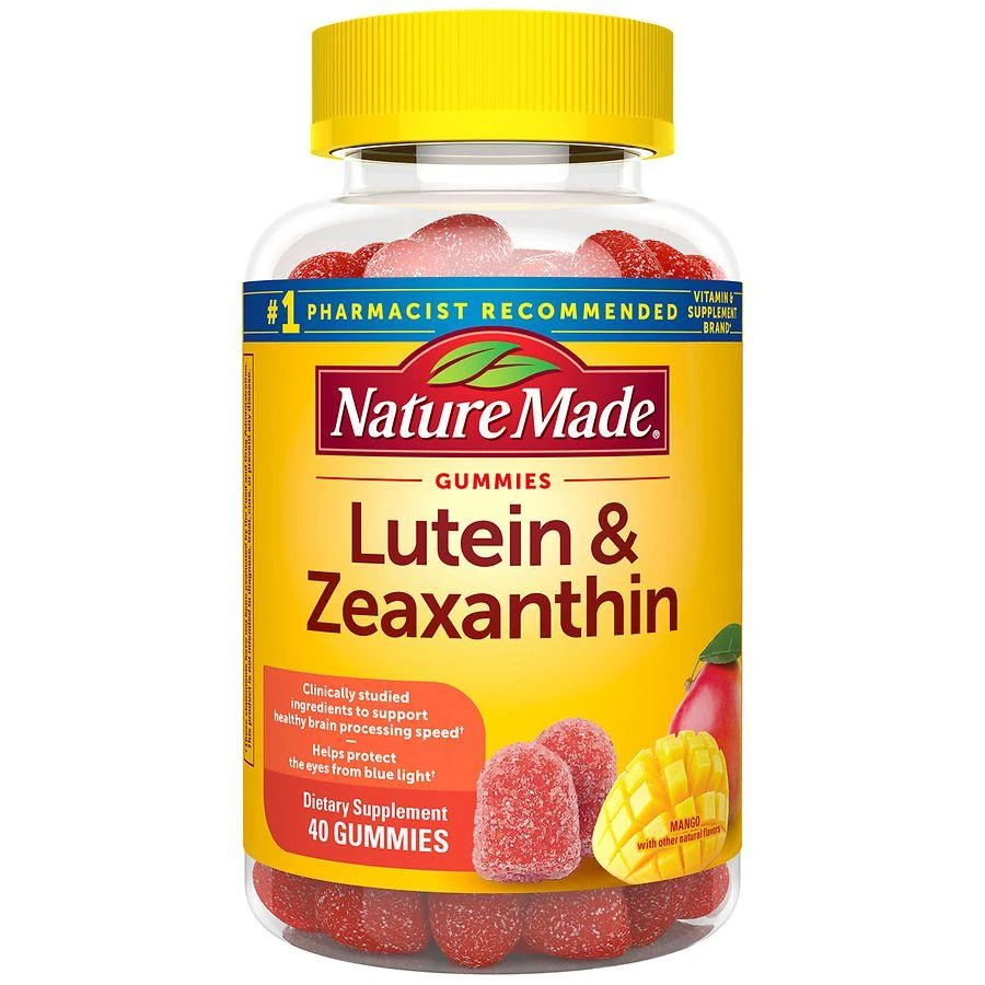 商品Nature Made|Lutein & Zeaxanthin Vegan Gummies,价格¥209,第1张图片