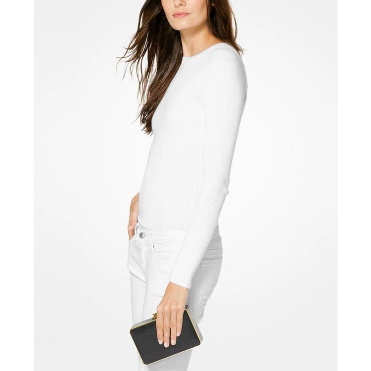 商品Michael Kors|MICHAEL  Pearl Medium Box Clutch,价格¥1318,第2张图片详细描述