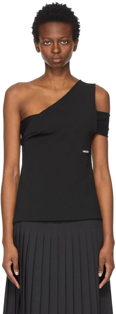 商品Ambush|Black Off-Shoulder Tank Top,价格¥3786,第1张图片