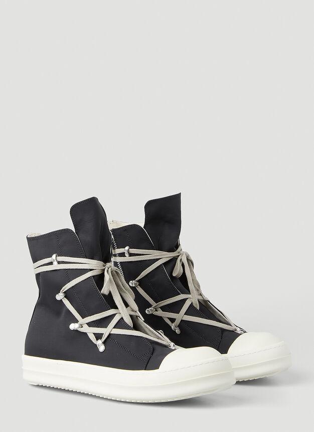 商品Rick Owens|Scarpe Hexa High Top Sneakers in Black,价格¥4362,第4张图片详细描述