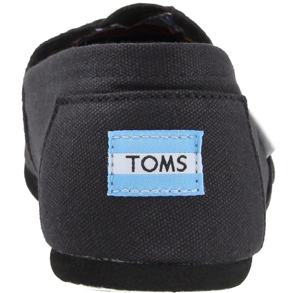 商品TOMS|黑色 纯色 男士懒人鞋帆布鞋 Alpargata,价格¥255,第5张图片详细描述