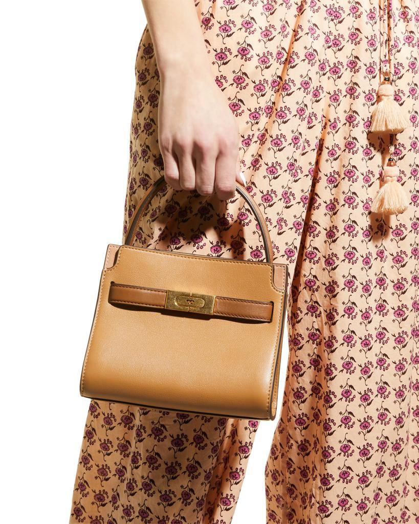 商品Tory Burch|Lee Radziwill Petite Double Satchel Bag,价格¥4395,第4张图片详细描述