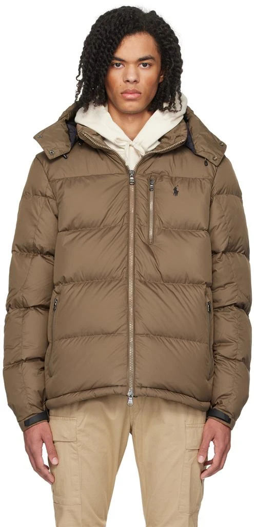 商品Ralph Lauren|Brown Quilted Down Jacket,价格¥1542,第1张图片