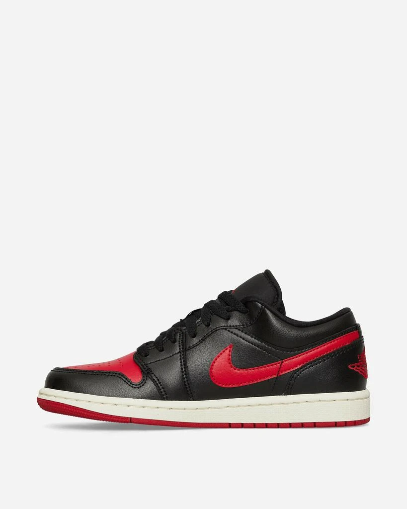商品Jordan|WMNS Air Jordan 1 Low Sneakers Black / Gym Red,价格¥538,第4张图片详细描述