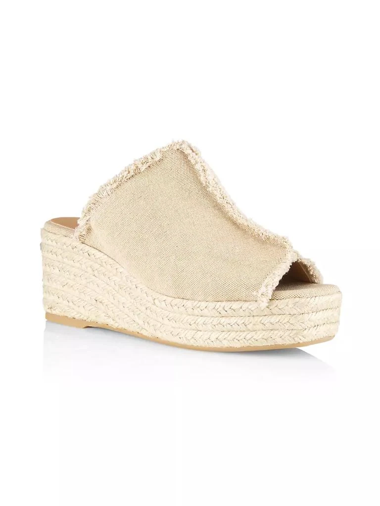 商品CASTAÑER|Queral Canvas Wedge Espadrille Sandals,价格¥1025,第2张图片详细描述